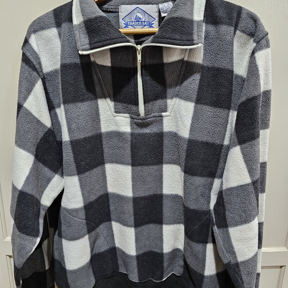 VINTAGE Trader Bay XLarge Men's 1/4 Zip Pullover
